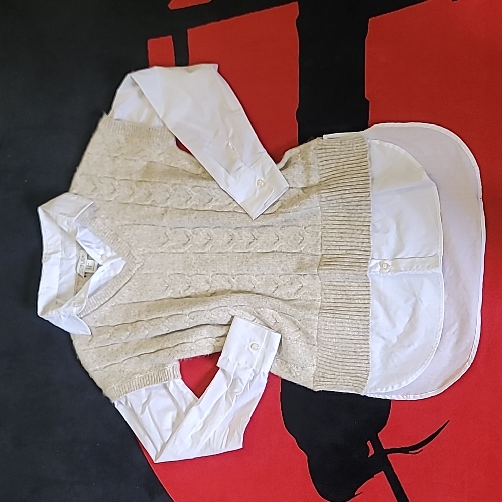 XS Rachel Zoe Sweater Vest combo